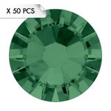 Strass SS7 Emerald (50pcs)