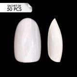 Press-On Oval Tips Taille 5 (50pcs)