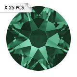 Strass SS16 Emerald (25pcs)