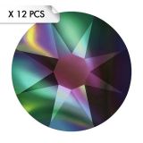 Strass SS30 Crystal Rainbow Dark (12pcs)
