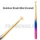 Rainbow Brush Mini Eventail