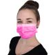 Masques Protection Pink (Fuschia) 4 Plis (x50)