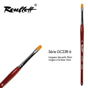 Roubloff Synthetic Stiff Flat GC23R-6