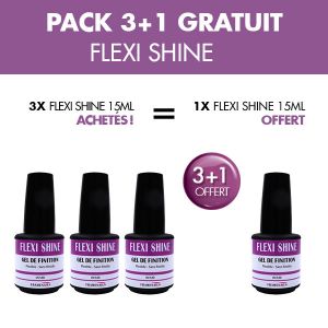 Pack Flexi Shine 15ml 3+1 offert