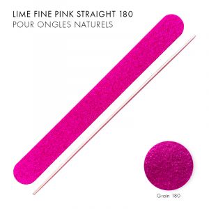 Lime Fine Pink Straight 180