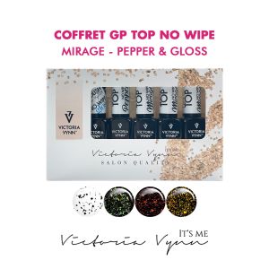 Coffret GP Top No Wipe Mirage - Pepper & Gloss