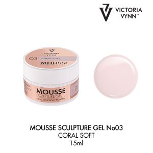 Mousse Sculpture Gel Coral Soft 03 (15ml)
