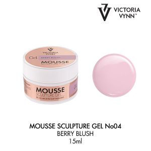 Mousse Sculpture Gel Berry Blush 04 (15ml)