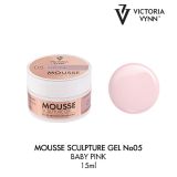 Mousse Sculpture Gel Baby Pink 05 (15ml)