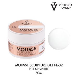 Mousse Sculpture Gel Polar White 02 (50ml)