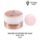 Mousse Sculpture Gel Baby Pink 05 (50ml)