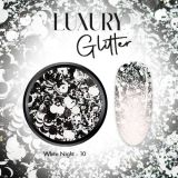 Luxury Glitter 10 White Night
