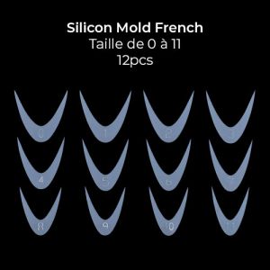 Silicon Mold French (12pcs)