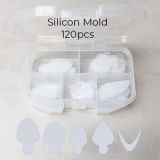 Silicon Mold 5 formes Boite 120pcs