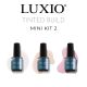 Luxio Collection Tinted Build 2 Mini Kit 3x5ml