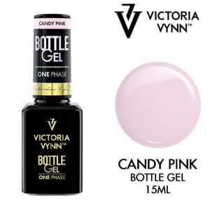 Bottle Gel One Phase Candy Pink 15ml