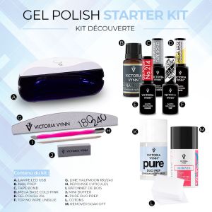 Gel Polish Starter Kit Découverte 