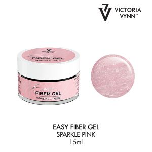 Easy Fiber Gel Sparkle Pink 15ml