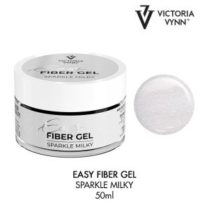 Easy Fiber Gel Sparkle Milky 50ml