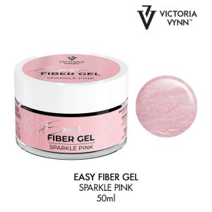 Easy Fiber Gel Sparkle Pink 50ml