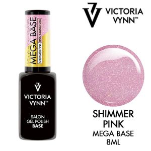 Mega Base Shimmer Pink 8ml