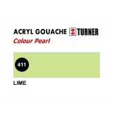 Colour Pearl Lime Turner 411 (20ml)