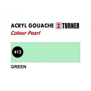 Colour Pearl Green Turner 413 (20ml)