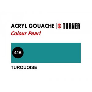 Colour Pearl Turquoise Turner 416 (20ml)