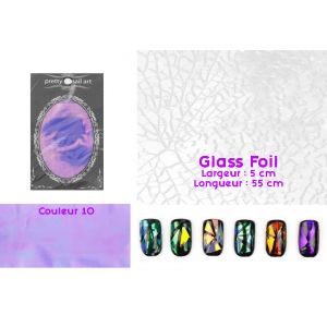 Glass Foil couleur 10